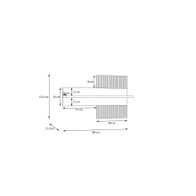 Wandboard >SERAVEL< in Sand / Mauvella Eiche Dekor - 100x63,4x21,9cm (BxHxT)