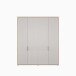 Drehtürenschrank >SERAVEL< in Mauvella Eiche Dekor / Sand - 179,3x214,3x59,4 (BxHxT)