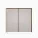Schiebetürenschrank >SERAVEL< in Mauvella Eiche Dekor / Sand - 231,1x215,9x63,8cm (BxHxT)