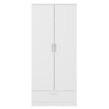 Drehtürenschrank >PANAMA< in Weiss -...