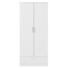 Drehtürenschrank >PANAMA< in Weiss -...