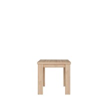 Kulissen-Esstisch >PANAMA< ausziehbar 160cm, Riviera Eiche Dekor - 80x77,6x80cm (BxHxT)