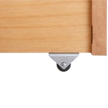 Hausbett >Athen2< in Natur, Natur/Kiefer - 208x165x98cm (BxHxT)