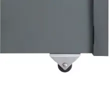 Hausbett >Athen< in Grau, Kiefer/ Grau - 208x165x98cm (BxHxT)