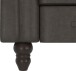Ecksofa >Firenze< in Grau, Mikrofaser - 241x83x154cm (BxHxT)
