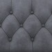 Ecksofa >Firenze< in Grau, Samt - 241x83x154cm (BxHxT)