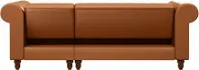 Ecksofa >Firenze< in Braun, Polyurethan - 241x83x154cm (BxHxT)