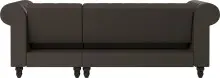 Ecksofa >Firenze< in Braun, Mikrofaser - 241x83x154cm (BxHxT)