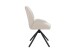 Esszimmerstuhl >Toulouse< (2er-Set) in Creme-Weiß, Samt-Stoff - 55x87x60 (BxHxT)