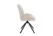 Esszimmerstuhl >Toulouse< (2er-Set) in Creme-Weiß, Samt-Stoff - 55x87x60 (BxHxT)