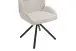 Esszimmerstuhl >Toulouse< (2er-Set) in Creme-Weiß, Samt-Stoff - 55x87x60 (BxHxT)