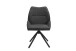 Esszimmerstuhl >Toulouse< (2er-Set) in Grau, Samt-Stoff - 55x87x60cm (BxHxT)