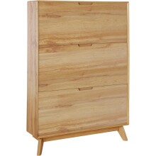 Schuhkipper >Essen< in Eiche Dekor - 89x125x24cm...