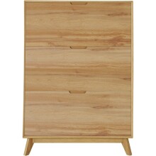 Schuhkipper >Essen< in Eiche Dekor - 89x125x24cm (BxHxT)