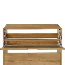 Schuhkipper >Essen< in Eiche Dekor - 89x125x24cm (BxHxT)