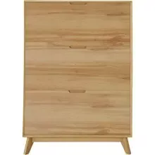 Schuhkipper >Essen< in Eiche Dekor - 89x125x24cm (BxHxT)
