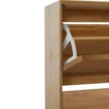 Schuhkipper >Essen< in Eiche Dekor - 89x125x24cm (BxHxT)