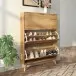 Schuhkipper >Essen< in Eiche Dekor - 89x125x24cm (BxHxT)