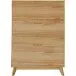 Schuhkipper >Essen< in Eiche Dekor - 89x125x24cm (BxHxT)