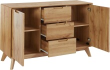 Sideboard >Essen< in Eiche Dekor - 120x75x40cm (BxHxT)