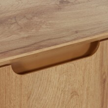 Sideboard >Essen< in Eiche Dekor - 120x75x40cm (BxHxT)
