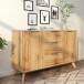 Sideboard >Essen< in Eiche Dekor - 120x75x40cm (BxHxT)