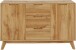 Sideboard >Essen< in Eiche Dekor - 120x75x40cm (BxHxT)