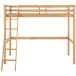 Hochbett >Athen2< in Natur, Kiefer - 98x175x208cm (BxHxT)