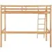Hochbett >Athen2< in Natur, Kiefer - 98x175x208cm (BxHxT)