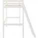 Hochbett >Athen2< in Weiß, Kiefer - 98x175x208cm (BxHxT)