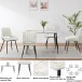 Esstisch >Dublin< in Marmoroptik / Schwarz, MDF/Metall - 120x76x80cm (BxHxT)