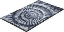 Badematte >AMMONA< in grau, 100% Polyacryl SUPERSOFT - 100x60x2cm (LxBxH)