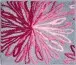 Badematte >ART< in rosé/grau, 100% Polyacryl SUPERSOFT - 60x50x2cm (LxBxH)