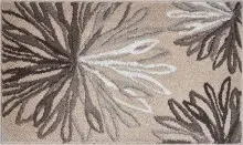 Badematte >ART< in taupe/beige, 100% Polyacryl...