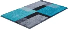 Badematte >ATALA< in türkis, 100% Polyacryl SUPERSOFT - 100x60x2cm (LxBxH)