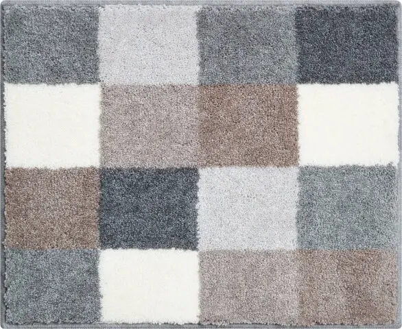 Badematte >BONA< in flanell, 100% Polyacryl SUPERSOFT - 60x50x2cm (LxBxH)