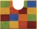 Badematte >BONA< in multicolor , 100% Polyacryl SUPERSOFT - 60x50x1,8cm (LxBxH)