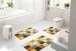 Badematte >BONA< in gelb, 100% Polyacryl SUPERSOFT - 100x60x2cm (LxBxH)