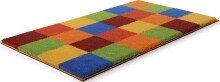 Badematte >BONA< in multicolor , 100% Polyacryl SUPERSOFT - 100x60x1,8cm (LxBxH)