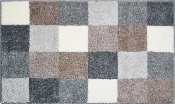 Badematte >BONA< in flanell, 100% Polyacryl SUPERSOFT - 120x70x2cm (LxBxH)