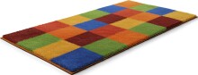 Badematte >BONA< in multicolor , 100% Polyacryl SUPERSOFT - 120x70x1,8cm (LxBxH)