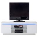 TV-Board >Colorart< in Weiß/Hochglanz aus MDF - 175x49x40cm (BxHxT)