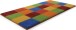 Badematte >BONA< in multicolor , 100% Polyacryl SUPERSOFT - 140x80x1,8cm (LxBxH)