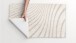 Badematte >CAFFI< in natur, 100% Polyester MAGICSOFT - 60x50x1,8cm (LxBxH)