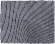 Badematte >CAFFI< in anthrazit, 100% Polyester...