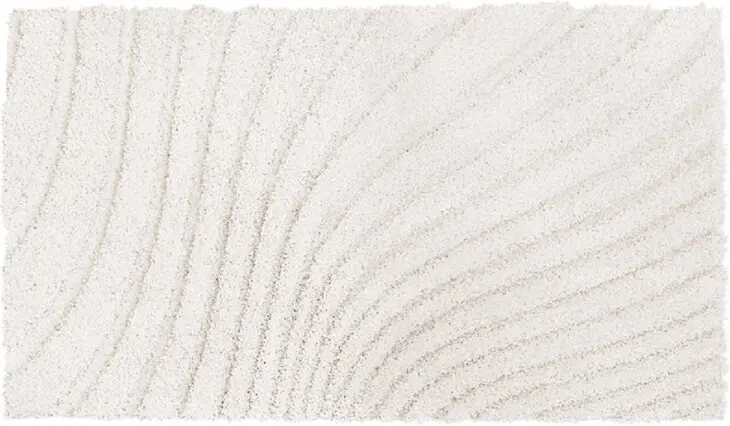 Badematte >CAFFI< in natur, 100% Polyester MAGICSOFT - 100x60x1,8cm (LxBxH)