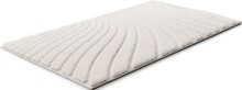 Badematte >CAFFI< in natur, 100% Polyester MAGICSOFT - 100x60x1,8cm (LxBxH)