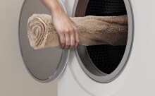 Badematte >CAFFI< in beige, 100% Polyester MAGICSOFT - 100x60x1,8cm (LxBxH)