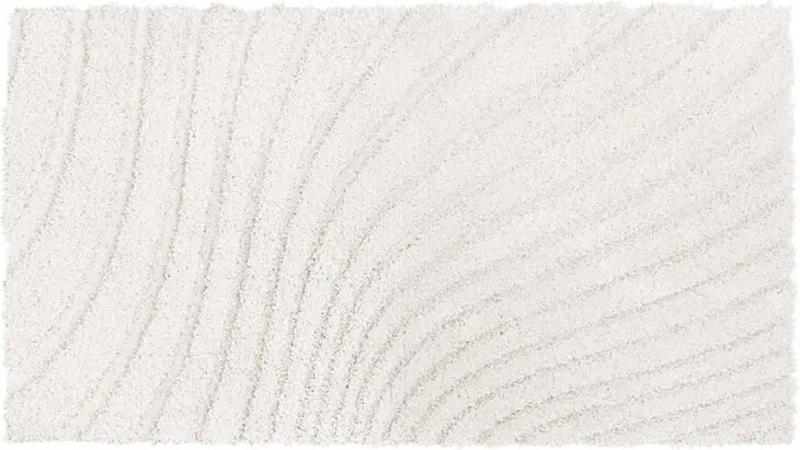 Badematte >CAFFI< in natur, 100% Polyester MAGICSOFT - 120x70x1,8cm (LxBxH)