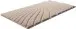 Badematte >CAFFI< in beige, 100% Polyester MAGICSOFT - 120x70x1,8cm (LxBxH)